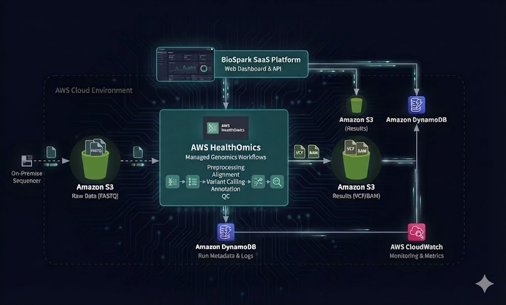 BioSpark x AWS Architecture
